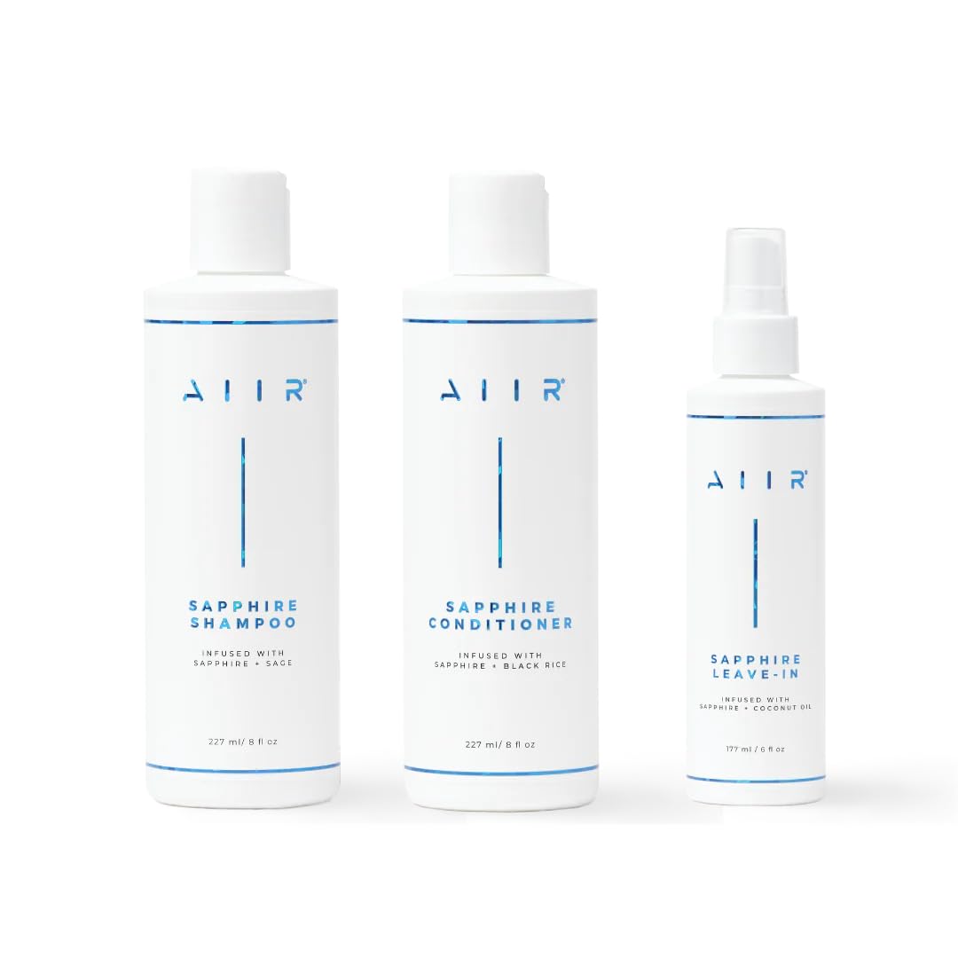 Sulfate Free Coconut Oil Shampoo Conditioner & Leave-In Bundle L63983