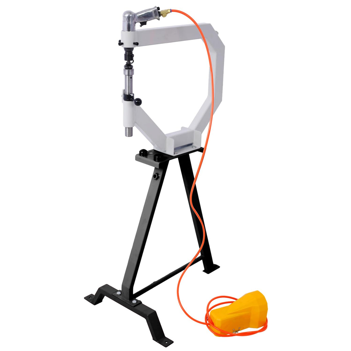 Pneumatic Planishing Hammer with Steel Frame Stand and Foot Pedal F326