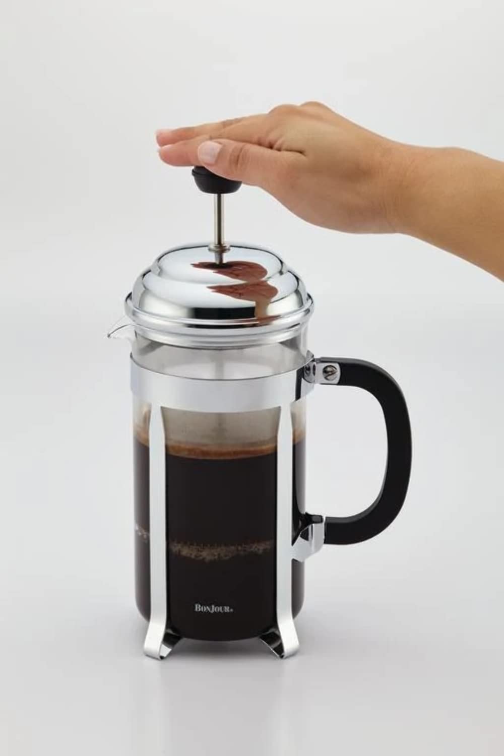 Stainless Steel French Press with Glass Carafe C7241