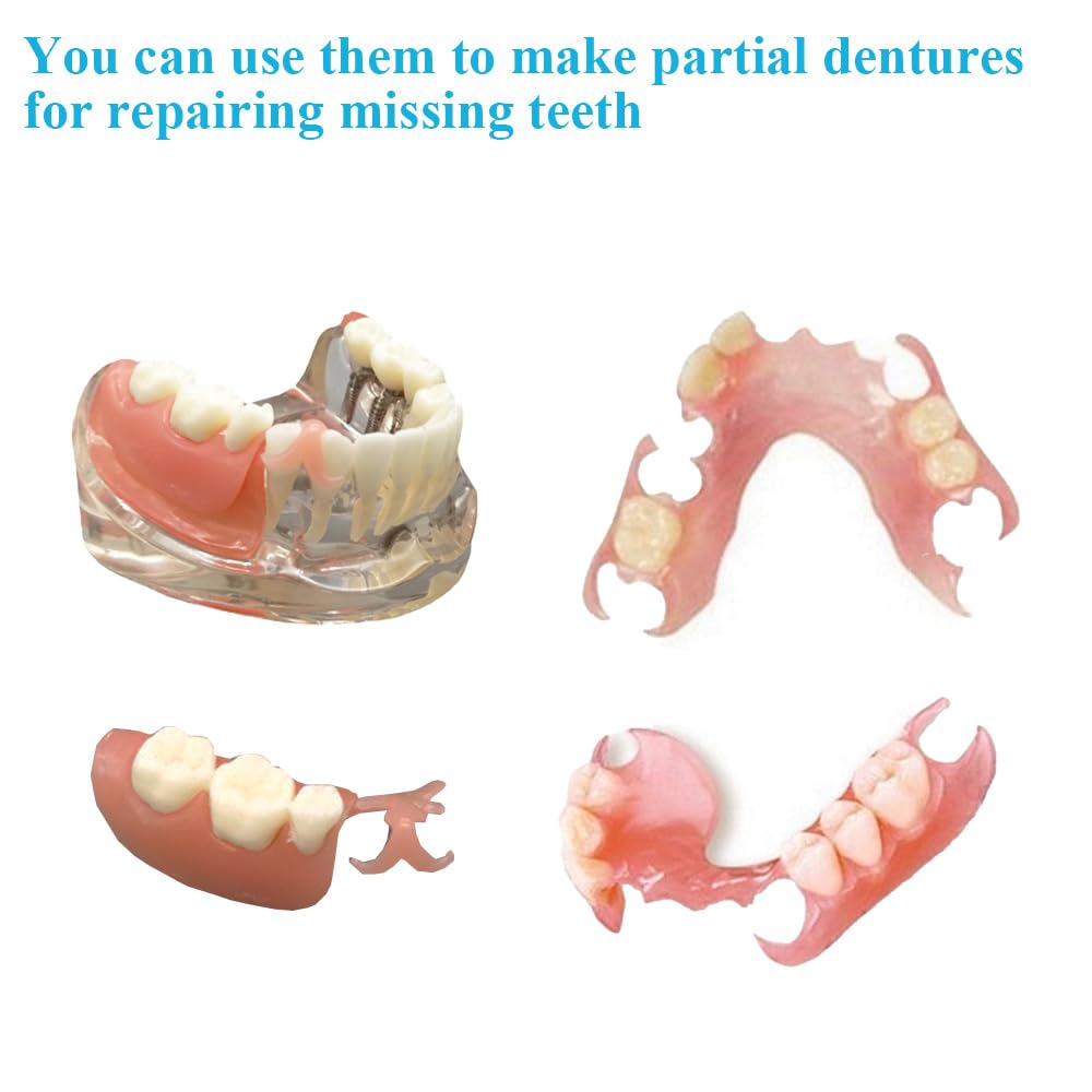 DIY Denture Making Kit with Tool Kit and Temporary Teeth W8546