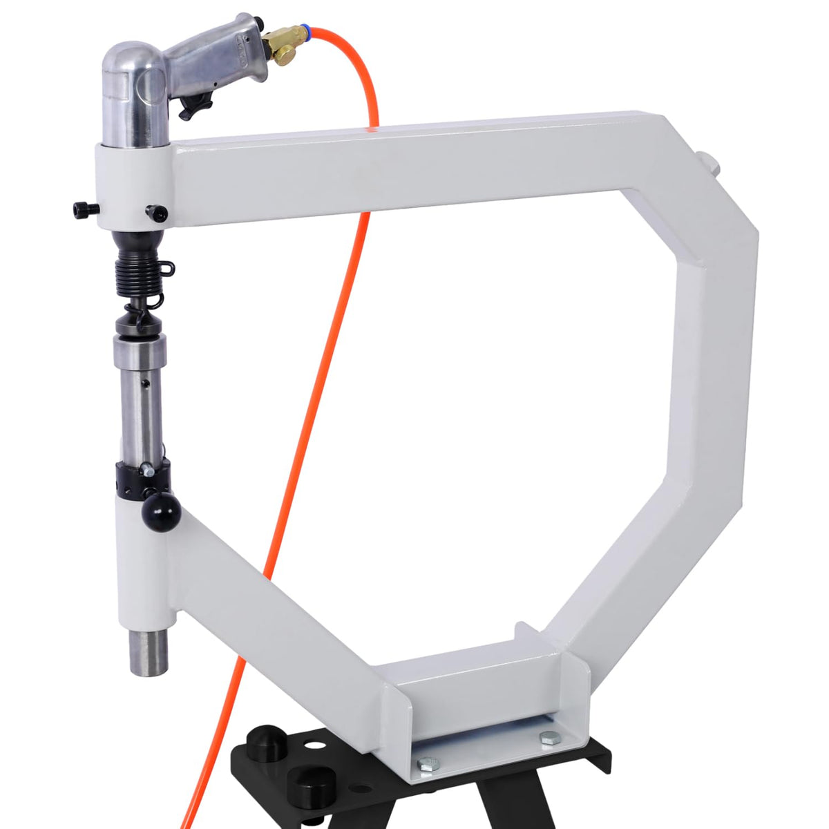 Pneumatic Planishing Hammer with Steel Frame Stand and Foot Pedal F326