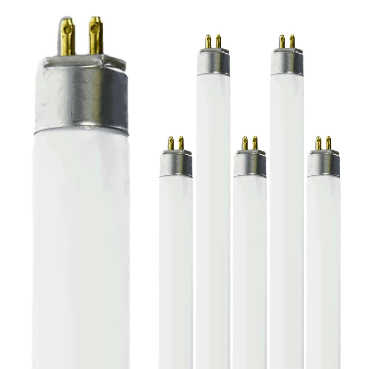 T5 Fluorescent Bulb 24 Inch 3000K Soft White 14W G5 Bipin Base Pack of 6 E260303