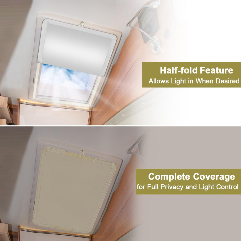 Waterproof RV Roof Vent Insulator and Shower Skylight Cover H18008
