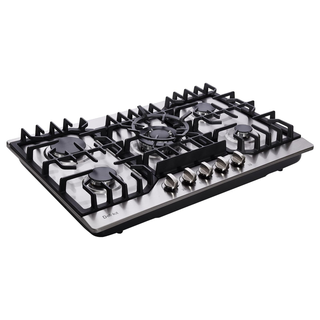 30 Inch Stainless Steel 5 Burners Gas Cooktop D845506
