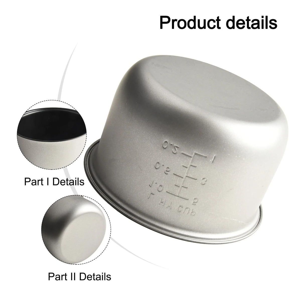 2L Non Stick Electric Rice Cooker Inner Pot S848440
