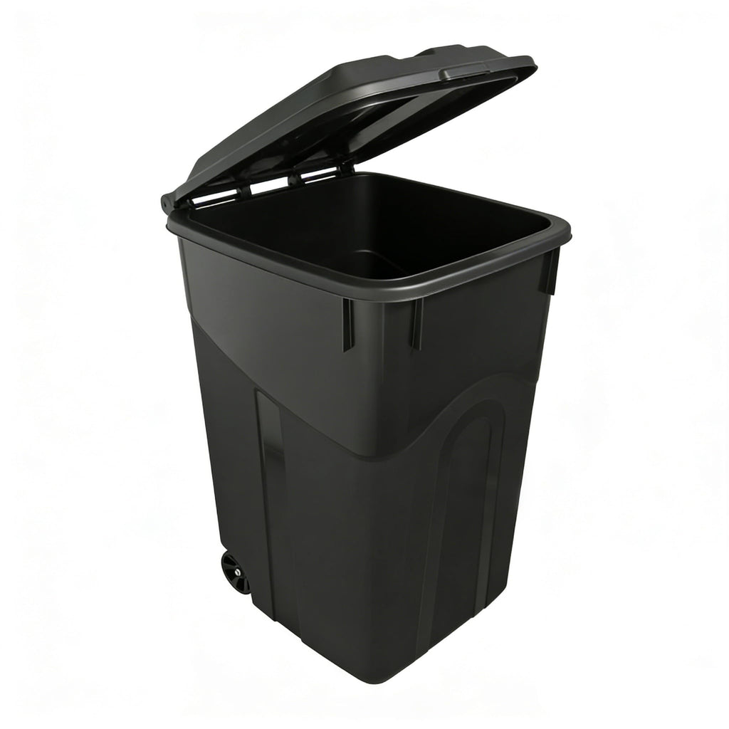 45 Gallon Wheeled Trash Can with Lid J757068