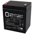 12 Volt 5 AH Rechargeable SLA AGM Battery U7053