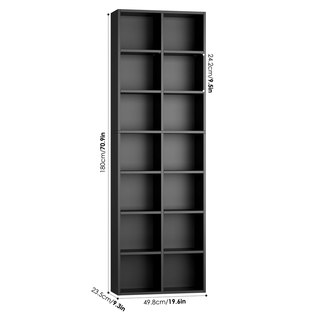 7-Tier Narrow Bookshelf Q519012