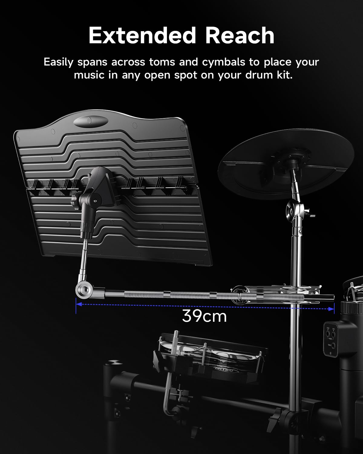 Adjustable Clamp On Sheet Music Tray R498813