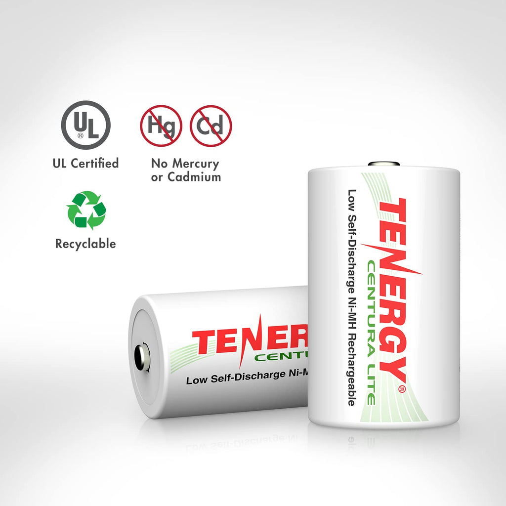 1.2V NiMH Rechargeable D Battery 8 Pack P65100