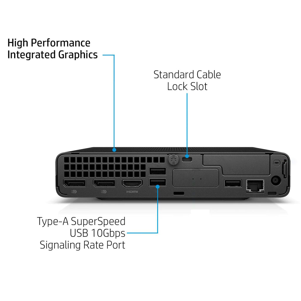 Mini Business Desktop Computer, 32GB DDR5 RAM, 1TB SSD Y74246