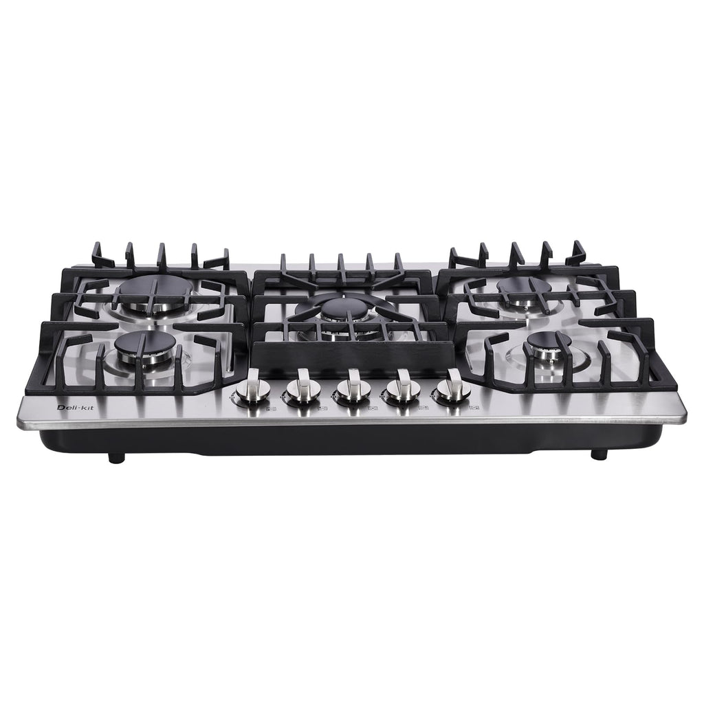 30 Inch Stainless Steel 5 Burners Gas Cooktop D845506