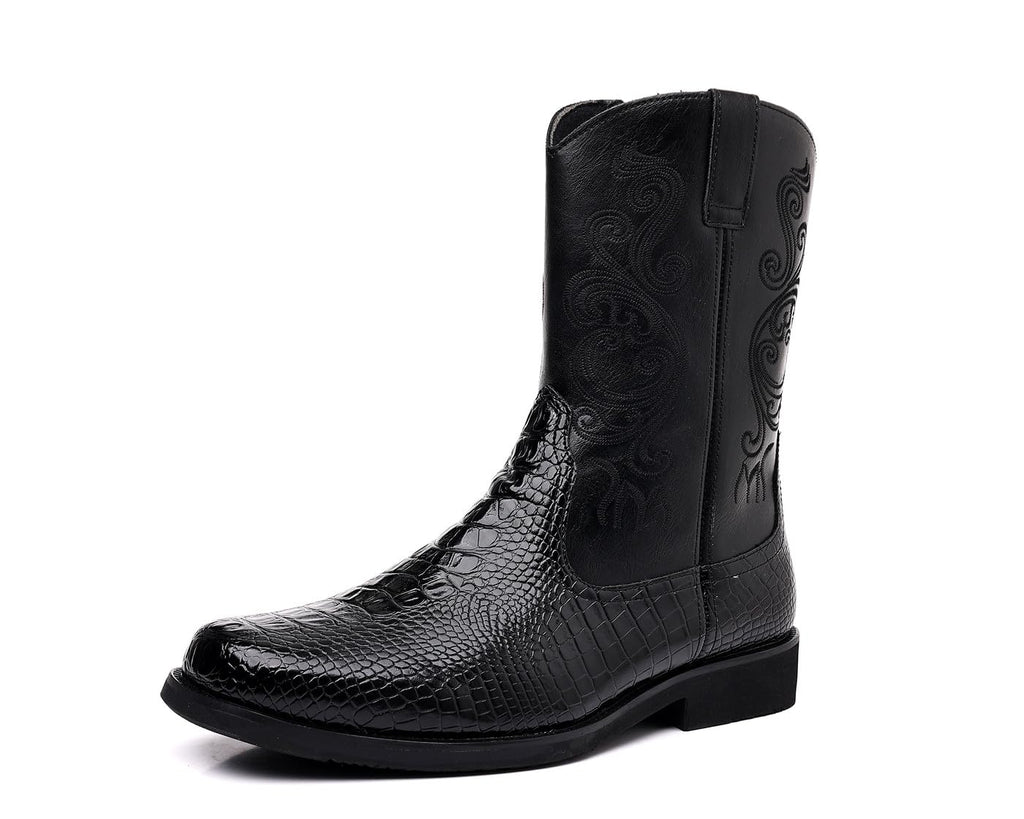 Crocodile Western Cowboy Boots Z86214