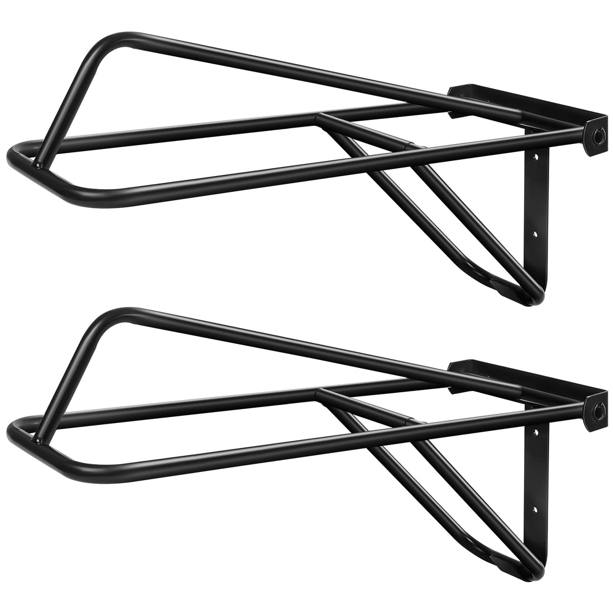 2 Pieces Portable Folding Saddle Rack J293