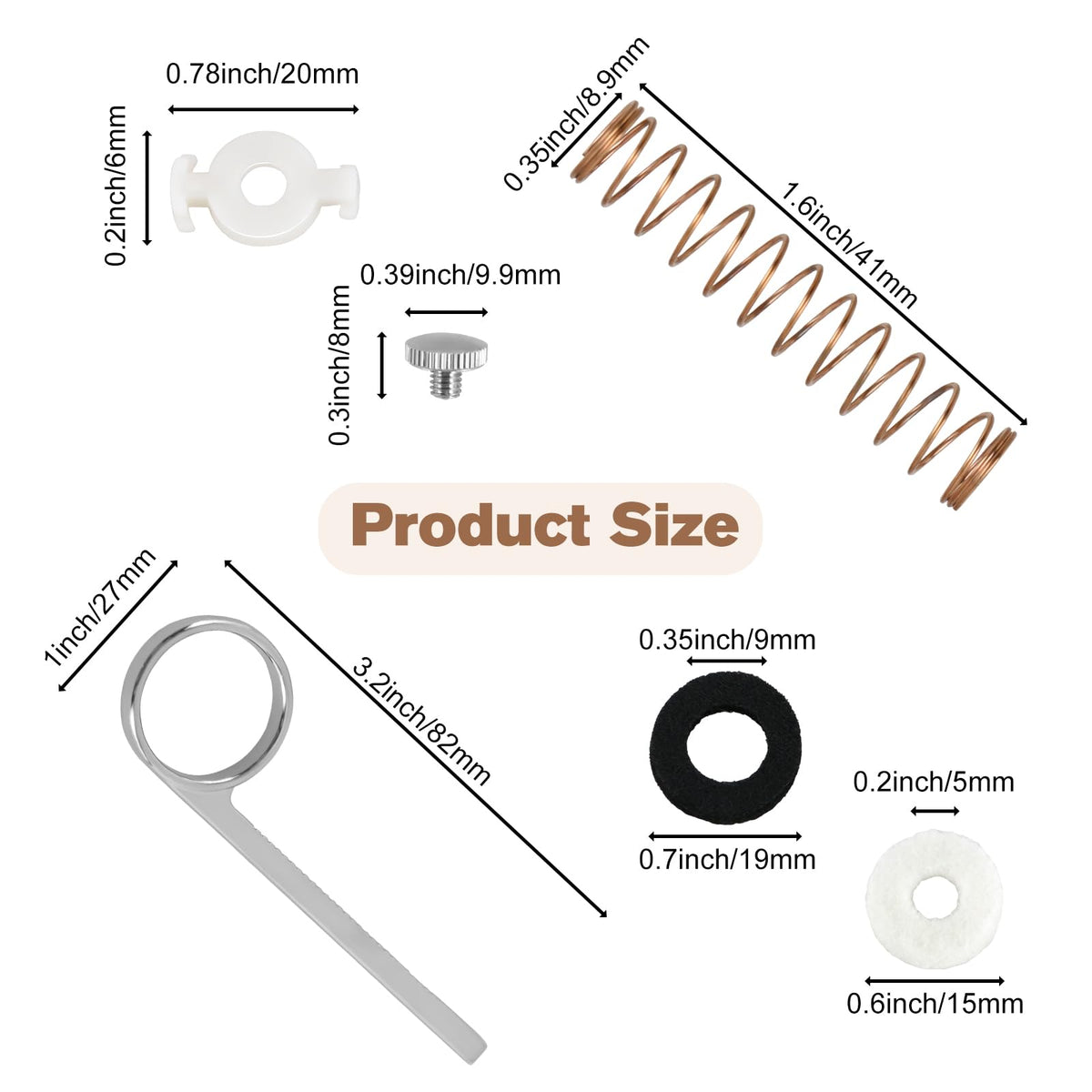 Trumpet Finger Button Repair Kit R97168
