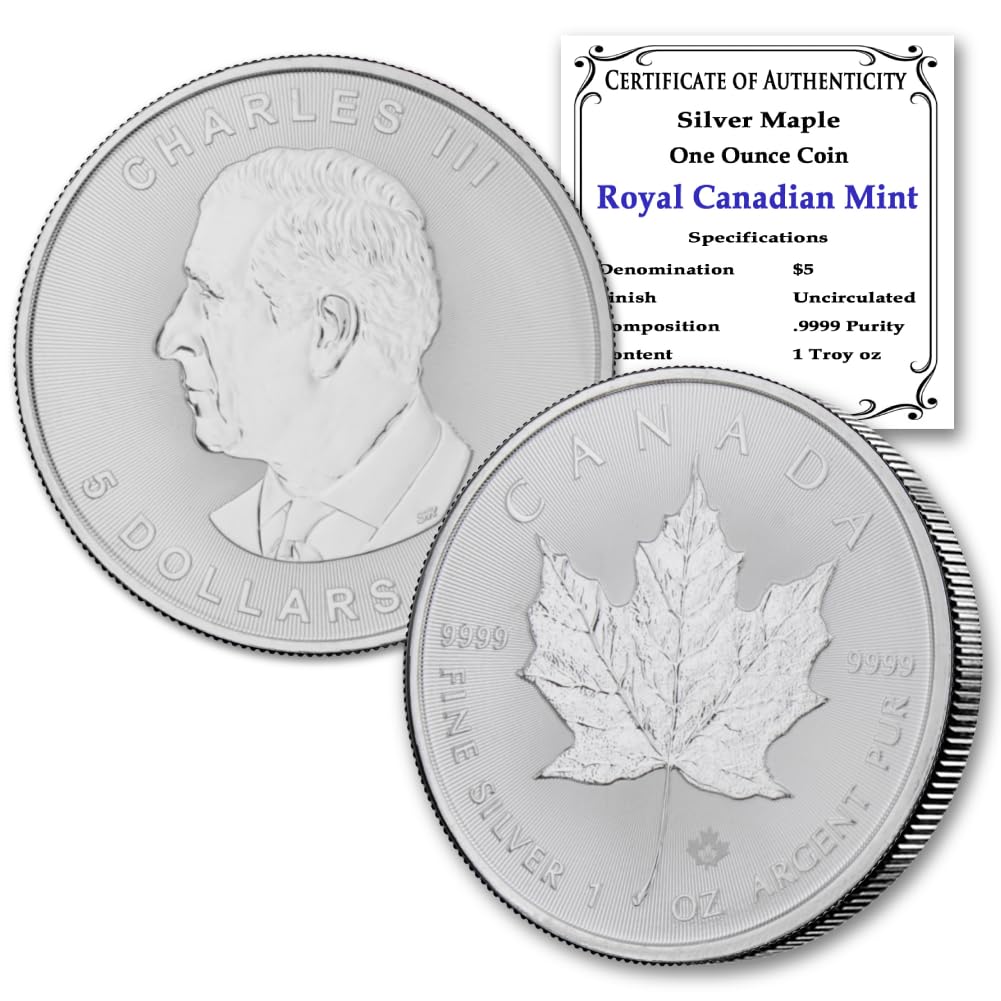 1 oz Canadian Maple Leaf Silver Coin O900