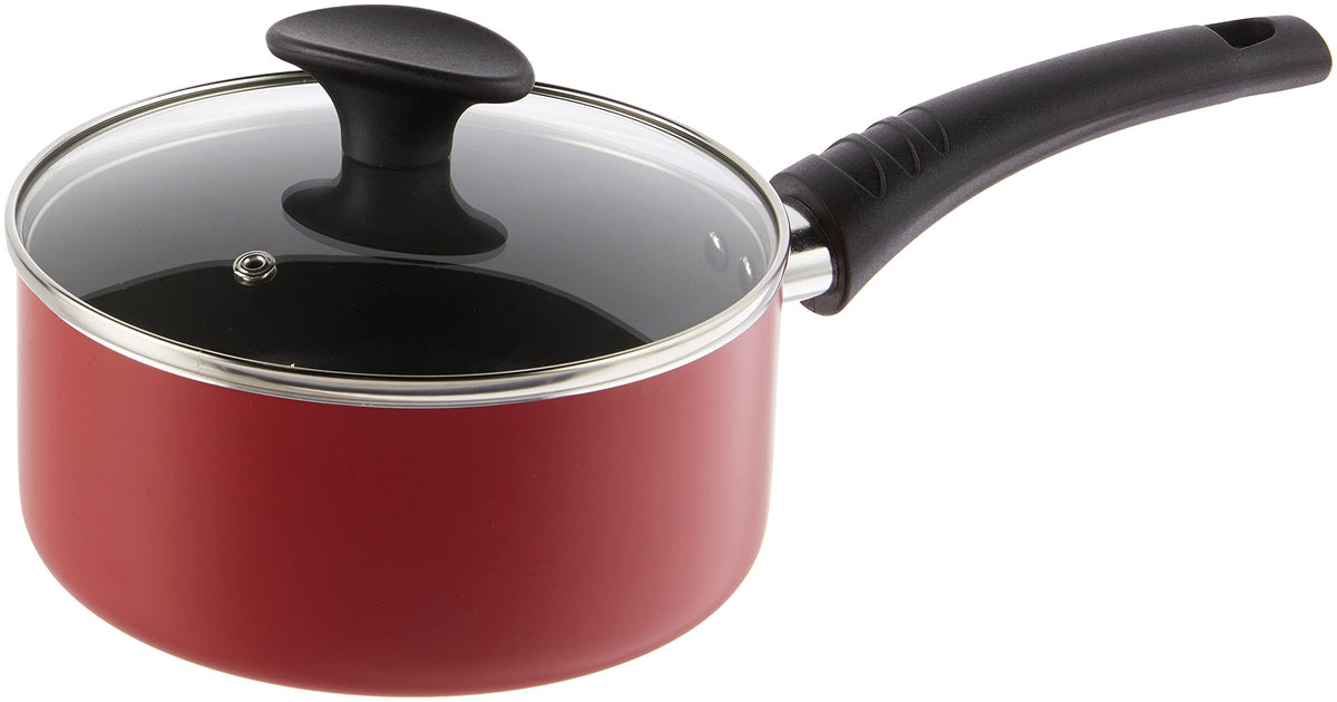 12 Piece Nonstick Red Cookware Set F557940