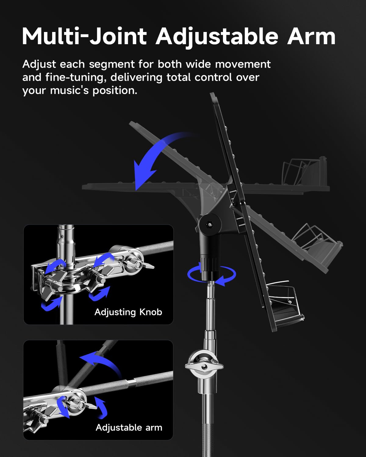 Adjustable Clamp On Sheet Music Tray R498813