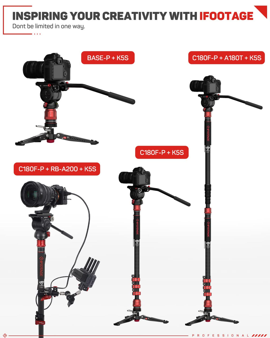 Carbon Fiber Monopod V22252
