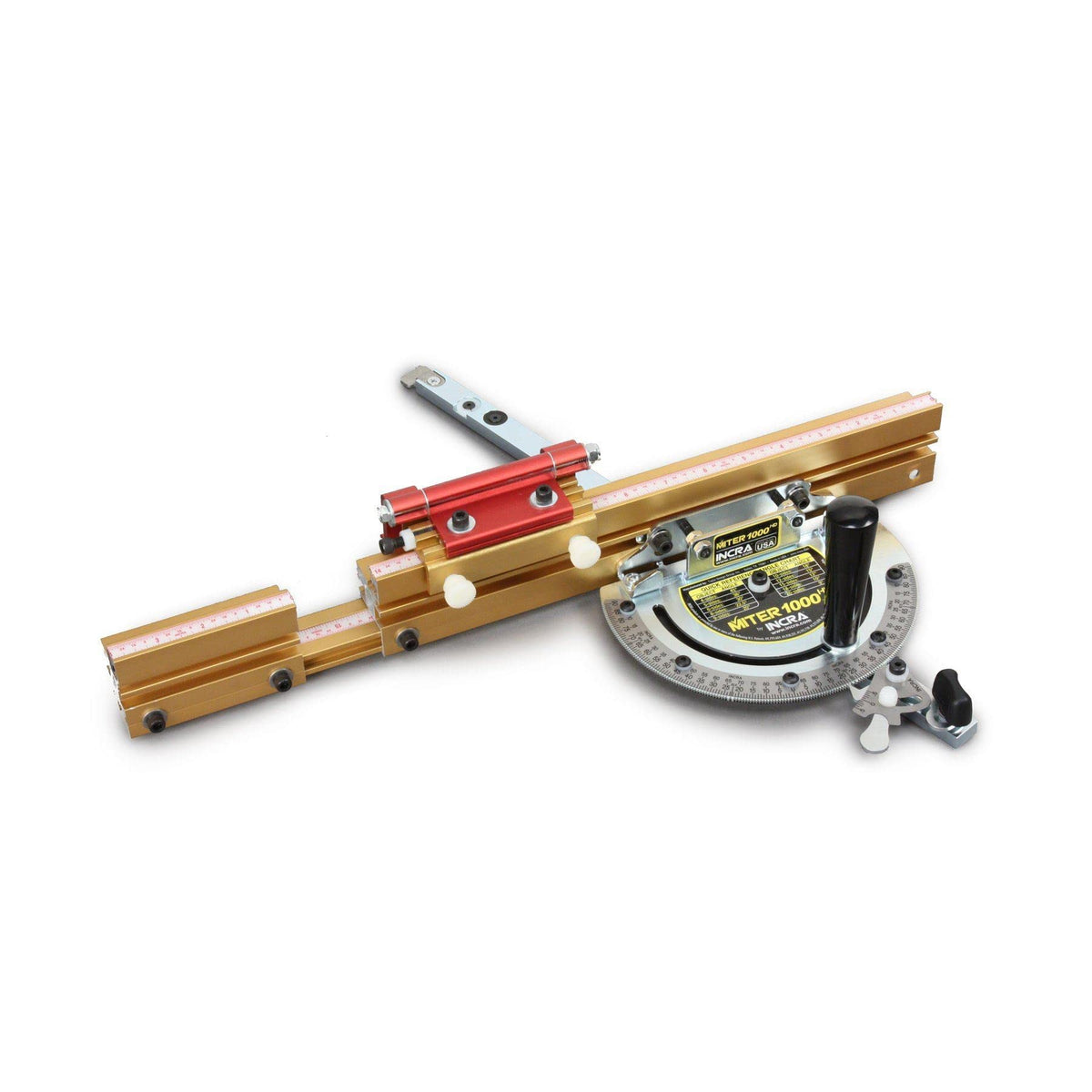 Miter Gauge with Telescoping Fence and Flip Shop Stop G322952