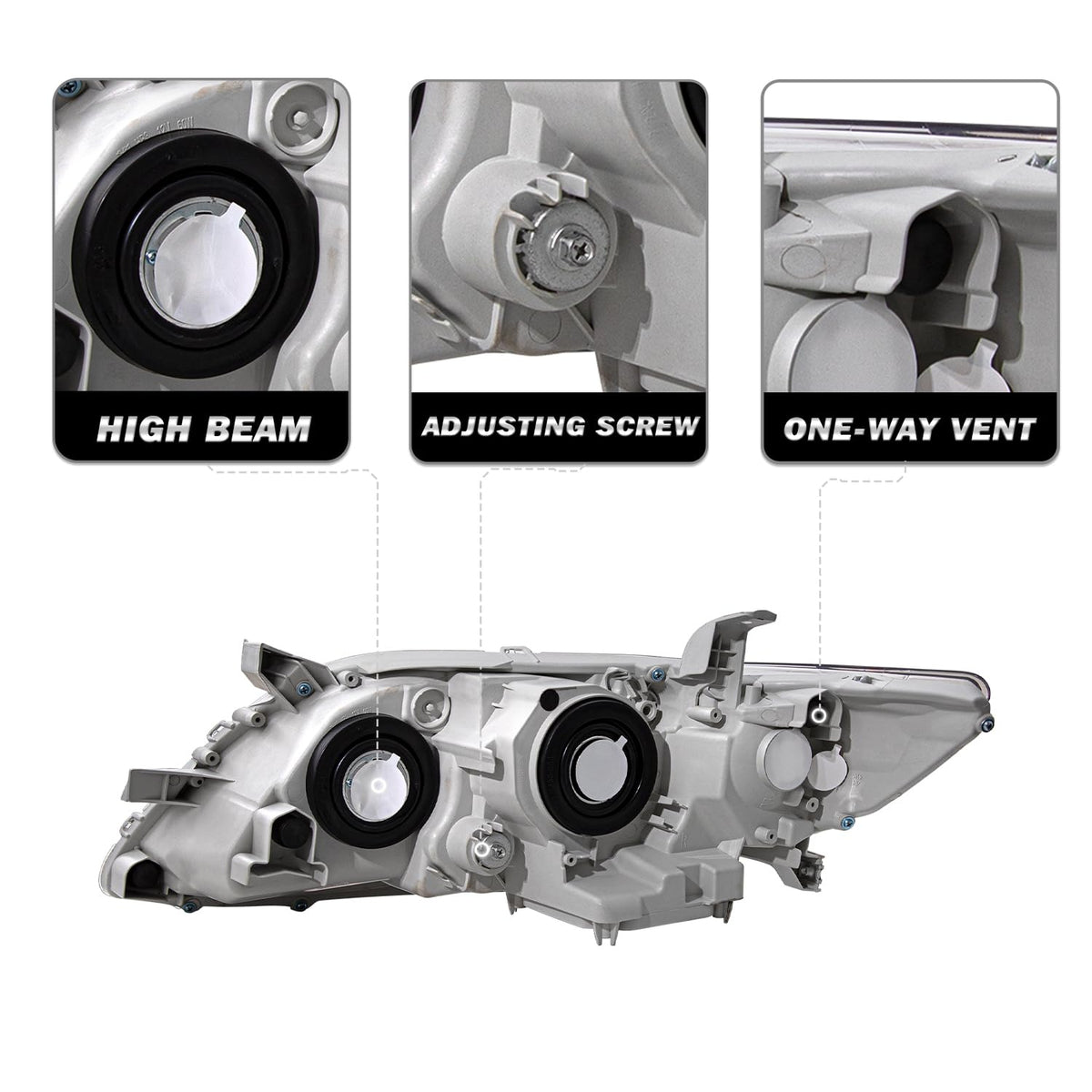 Headlight Assembly V818