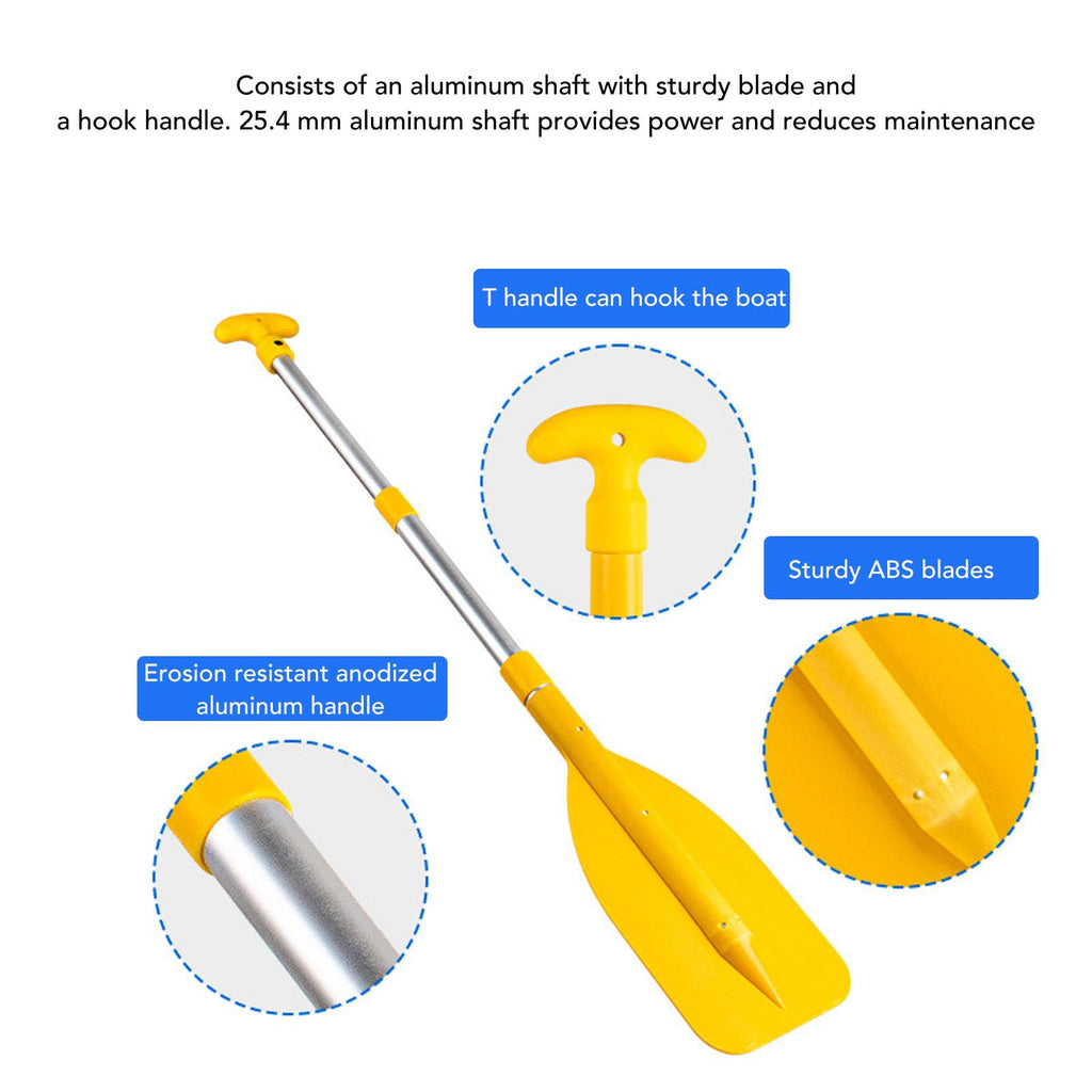 Pack of 2 Telescopic Kayak Paddles H67177