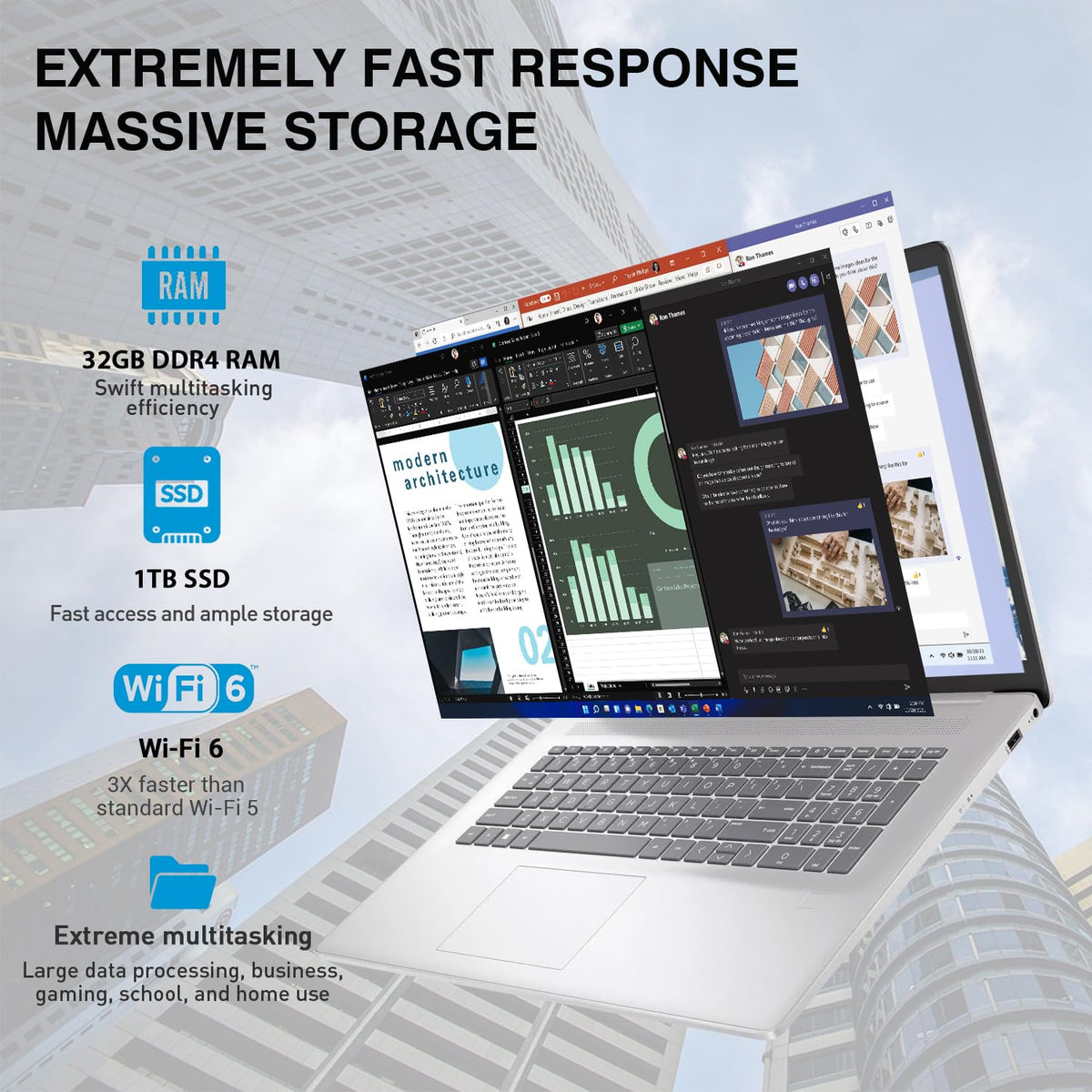 17.3 Inch Touchscreen Laptop C800762