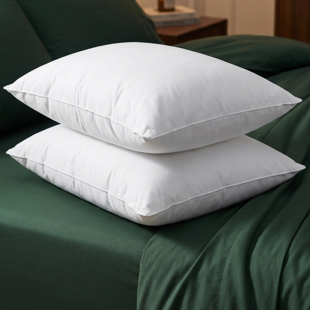 King Size Cotton Bed Pillows Set of 2 Z94635