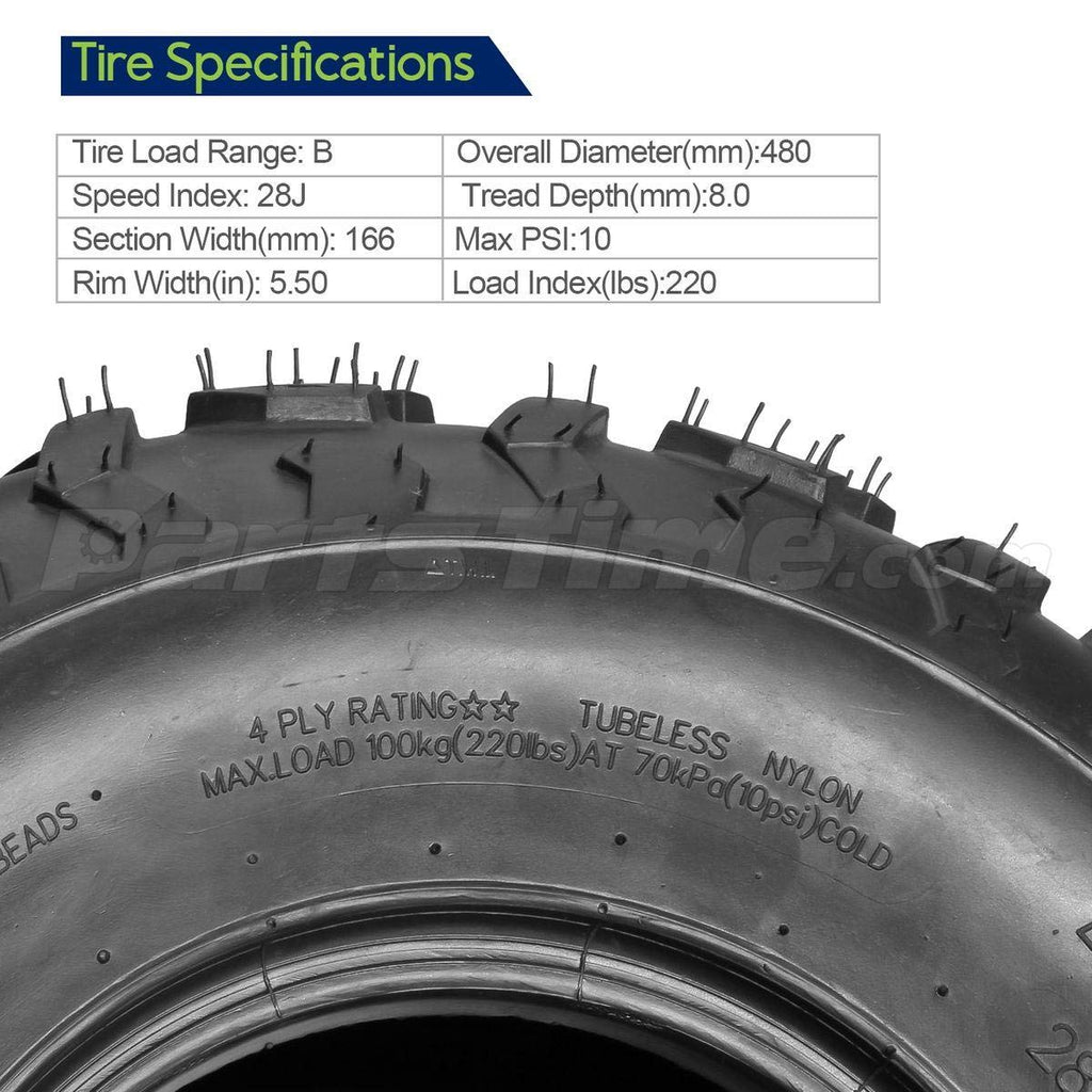 2pcs 19x7-8 ATV Tires H219