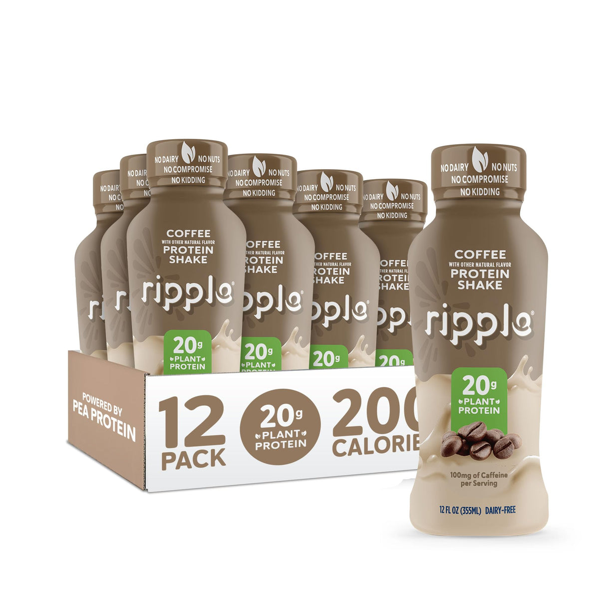 Chocolate Coffee Vegan Protein Shake 24 Pack J971770