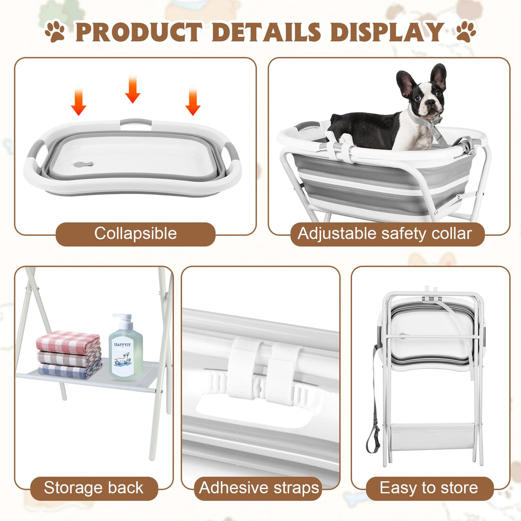 Elevated Dog Bathtub M56756