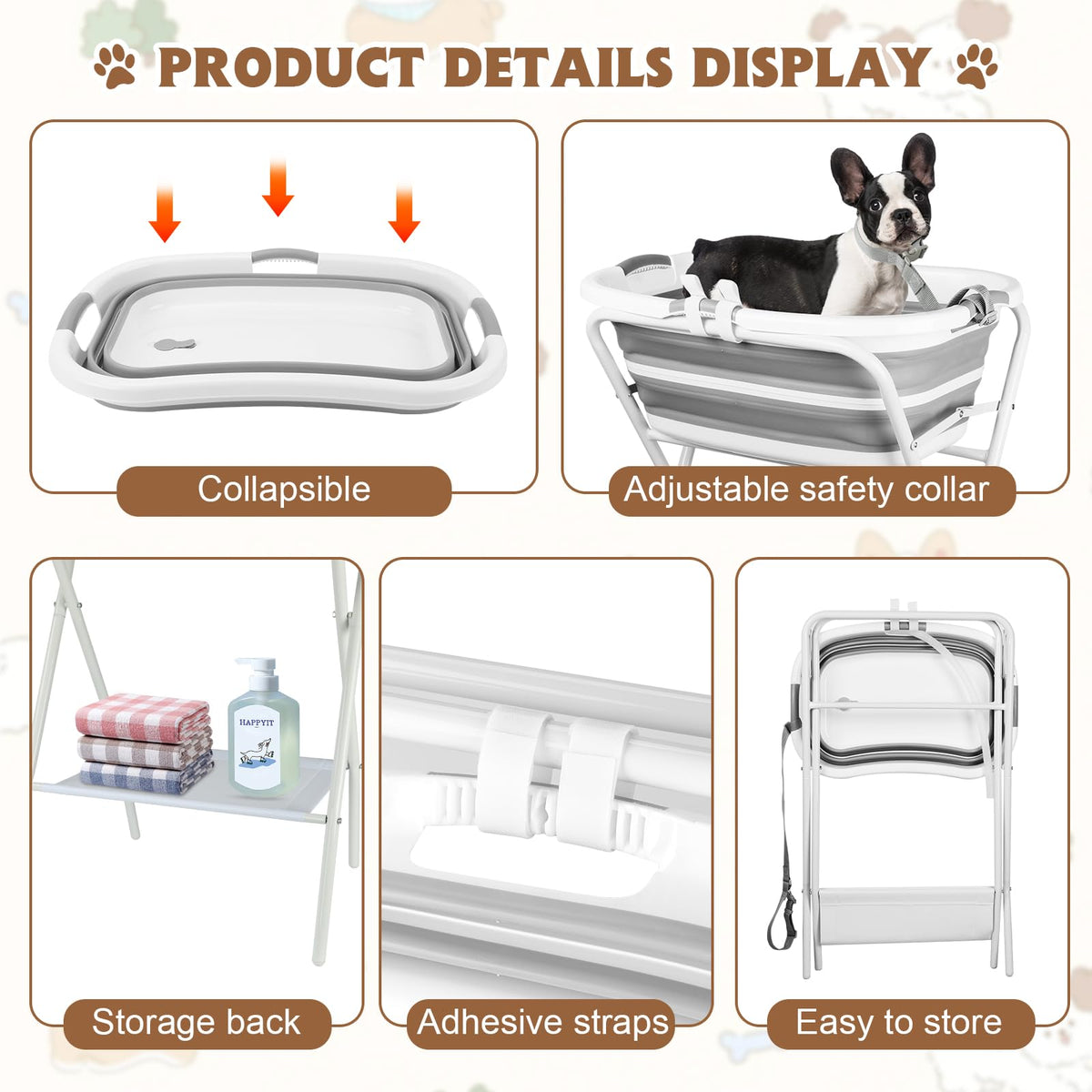 Elevated Dog Bathtub M56756