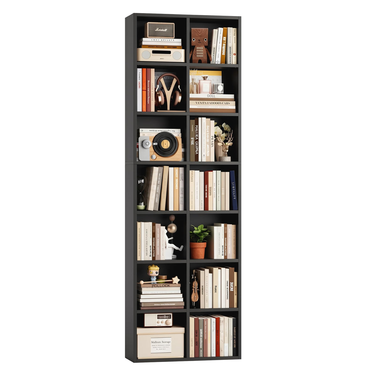 7-Tier Narrow Bookshelf Q519012