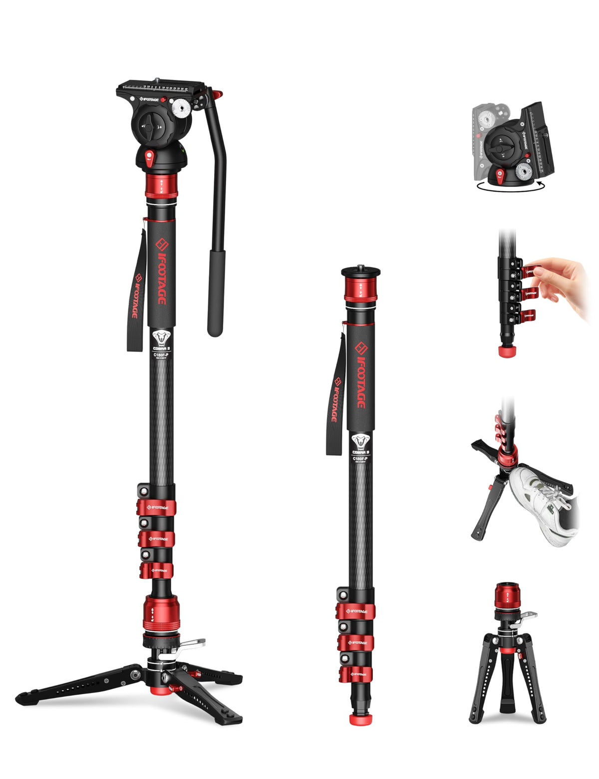 Carbon Fiber Monopod V22252
