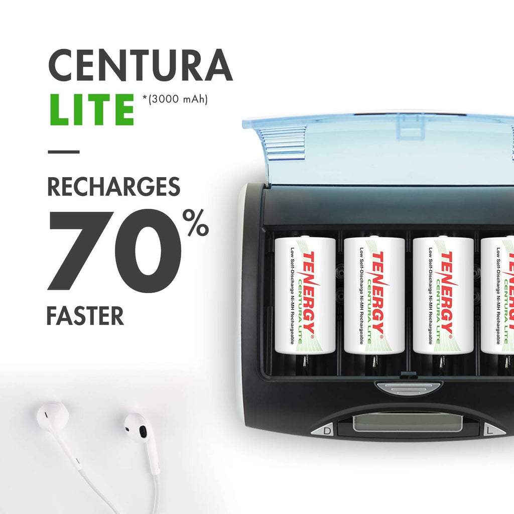 1.2V NiMH Rechargeable D Battery 8 Pack P65100
