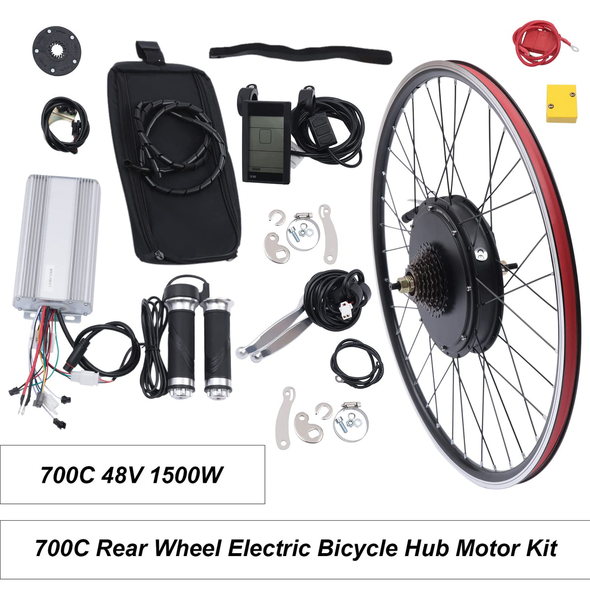 48V 1500W Rear Wheel Electric Bike Conversion Kit X944