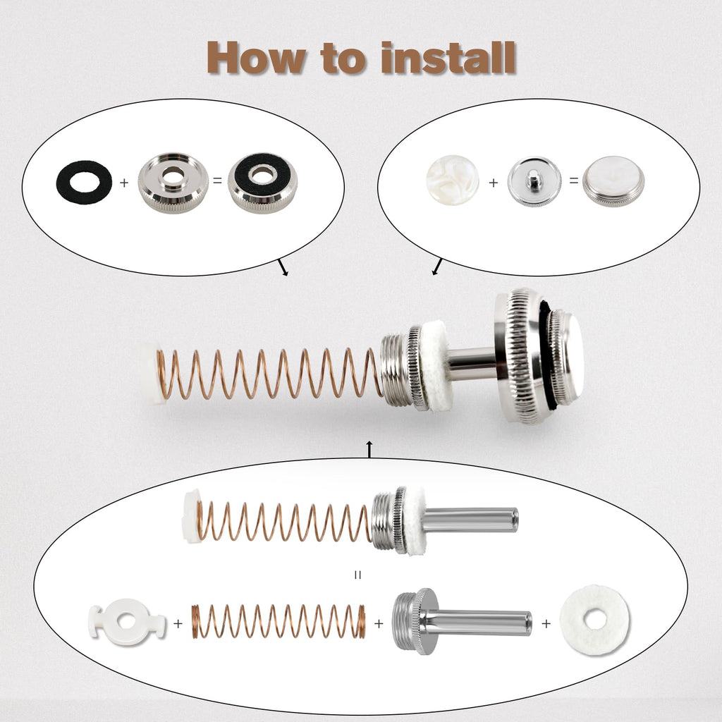 Trumpet Finger Button Repair Kit R97168