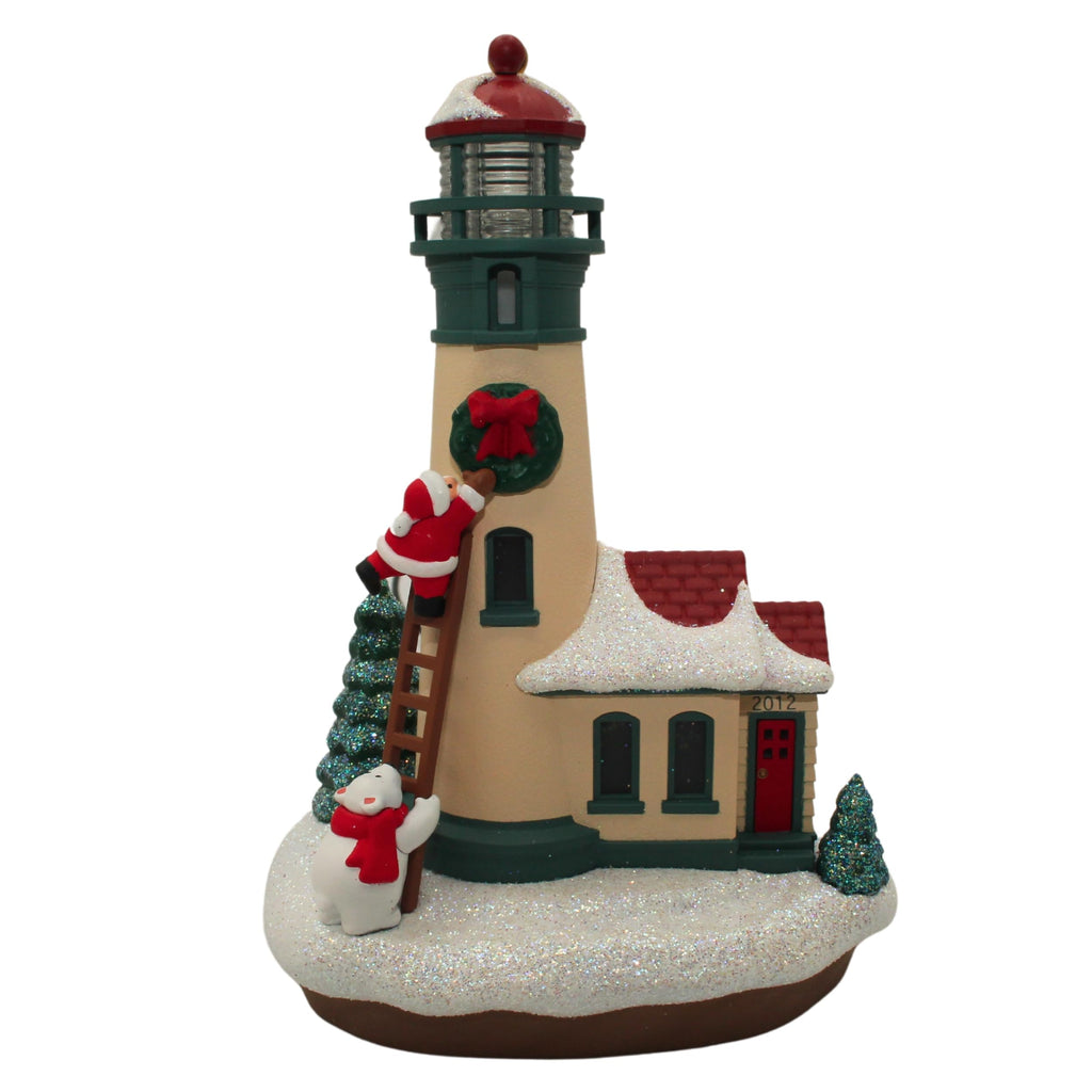 Holiday Lighthouse Ornament S267430