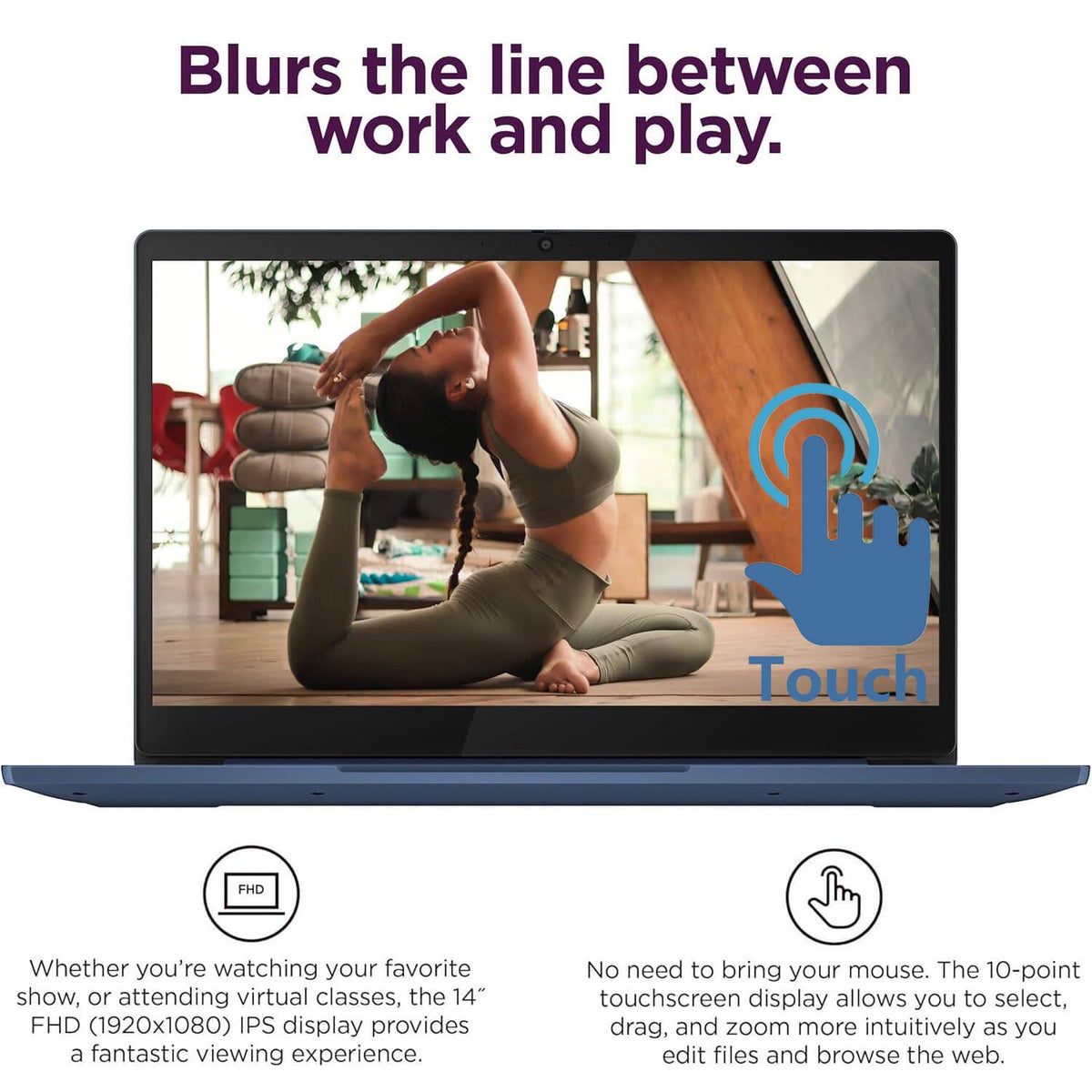 14" Touchscreen Chromebook Y676