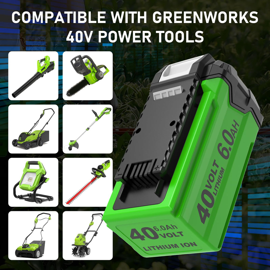 6.0Ah 40 Volt Lithium ion Battery X40919