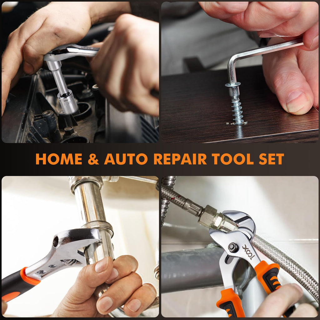 368 Piece Home Repair Tool Kit with Drawer Toolbox A36131
