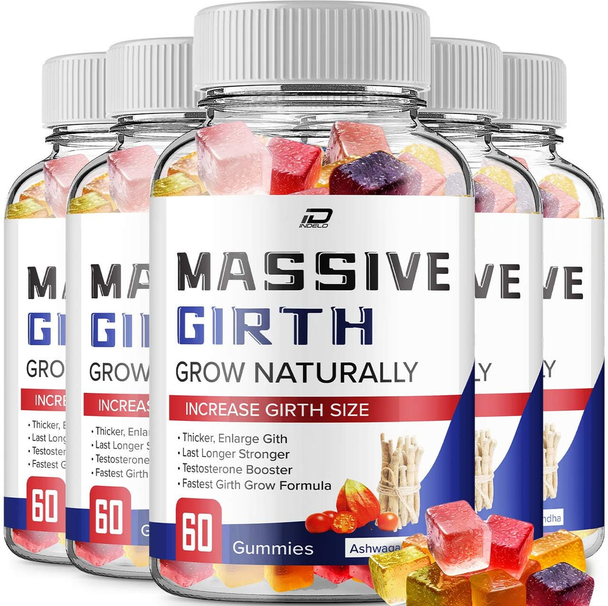 Hemp Gummies 5 Pack 300 Gummies A361512