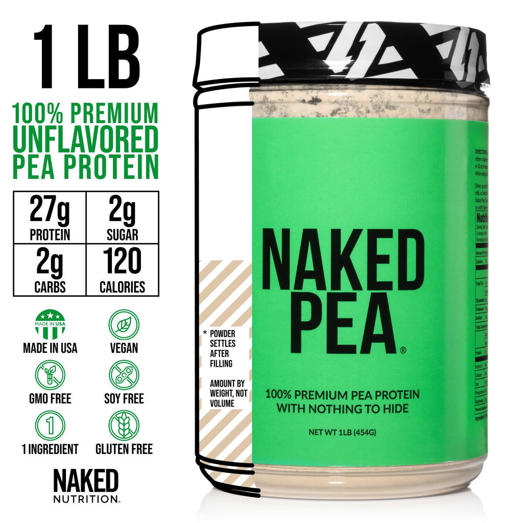 Pea Protein Isolate and Creatine Monohydrate Unflavored L371