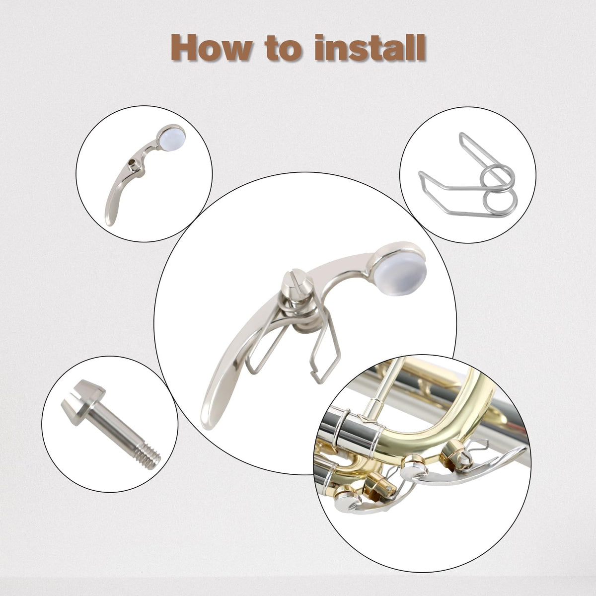 Trumpet Finger Button Repair Kit R97168