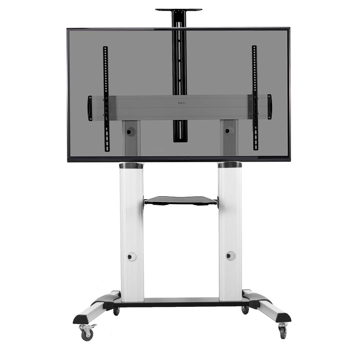 Adjustable Rolling Mobile TV Stand R27544