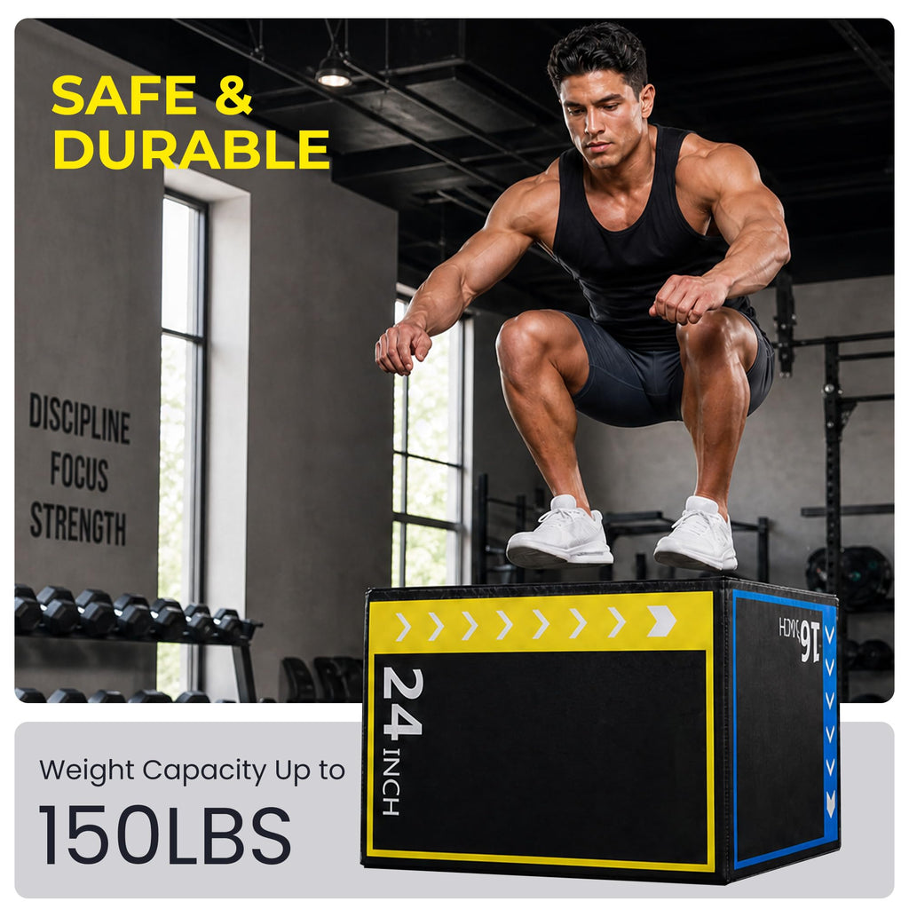 3-in-1 Foam Plyo Box N713858