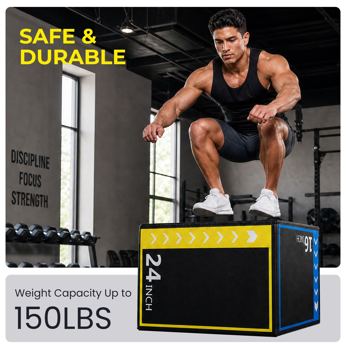 3-in-1 Foam Plyo Box N713858