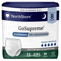 White 2XL 12 Count Underwear P458177