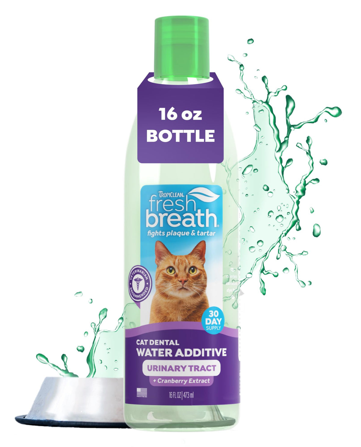 Fresh Breath Water Additive for Cats 16oz N197