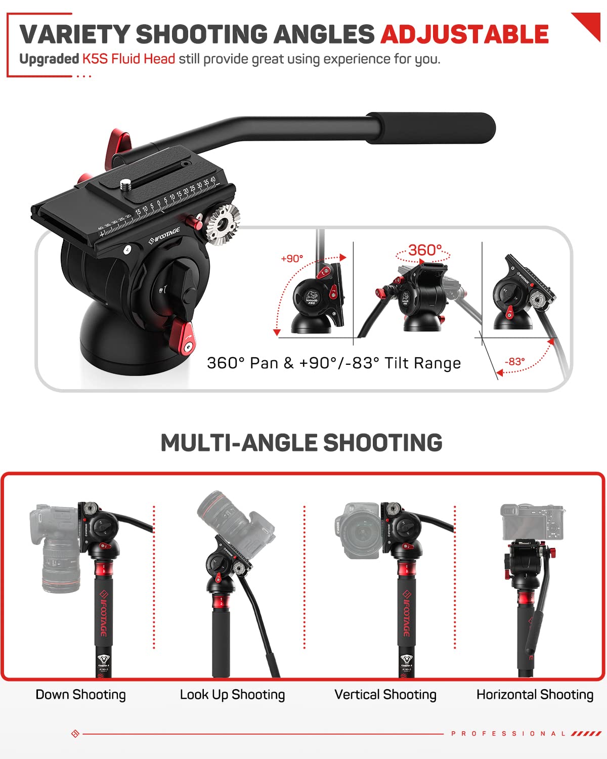 Carbon Fiber Monopod V22252